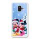 Новогодний чехол &laquo;Mickey Mouse and Minnie Mouse&raquo; на Samsung A6 2018 арт. 1906