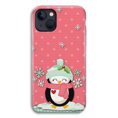 Новогодний чехол &laquo;Penguin&raquo; на iPhone 14 арт. 1576