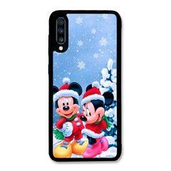 Новорічний чохол &laquo;Mickey Mouse and Minnie Mouse&raquo; на Samsung A50 арт. 1906