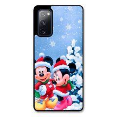 Новорічний чохол &laquo;Mickey Mouse and Minnie Mouse&raquo; на Samsung S20 FE арт. 1906