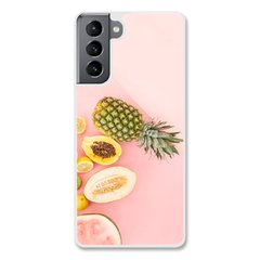Чохол «Tropical fruits» на Samsung S21 арт. 988