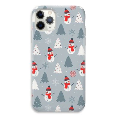 Новогодний чехол «Snowmen» на iPhone 11 Pro Max арт. 1171