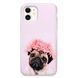 Чохол &laquo;Pink dog&raquo; на iPhone 11 арт.1332