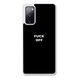 Чехол &laquo;Black&raquo; на Samsung S20 арт. 1297