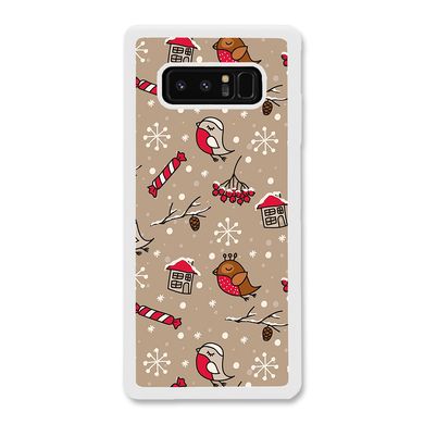 Новорічний чохол «Christmas birds» на Samsung Note 8 арт. 1172