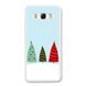 Новорічний чохол «Christmas trees on the hill» на Samsung J5 2016 арт. 1218