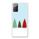 Новорічний чохол «Christmas trees on the hill» на Samsung Note 20 арт. 1218