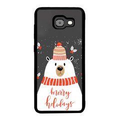Новорічний чохол &laquo;Happy Holidays&raquo; на Samsung A3 2017 арт. 1897