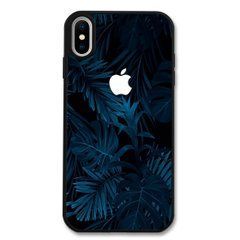 Чехол &laquo;Dark leaves&raquo; на iPhone Xs Max арт. 1004-я