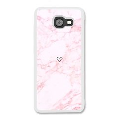Чохол «Heart and pink marble» на Samsung А7 2017 арт. 1471