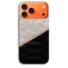 Чехол &laquo;Marble and leather&raquo; на iPhone 17 Pro арт. 2477