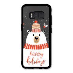 Новорічний чохол &laquo;Happy Holidays&raquo; на Samsung S8 арт. 1897