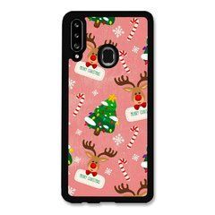 Новорічний чохол &laquo;Merry Christmas!&raquo; на Samsung A20s арт. 1902