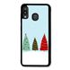 Новорічний чохол «Christmas trees on the hill» на Samsung M10s арт. 1218